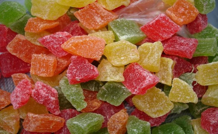 dulces de colores Human Foods contacto